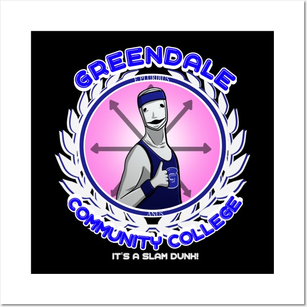 GreenDale is a Slam Dunk Wall Art by DstreetStyle